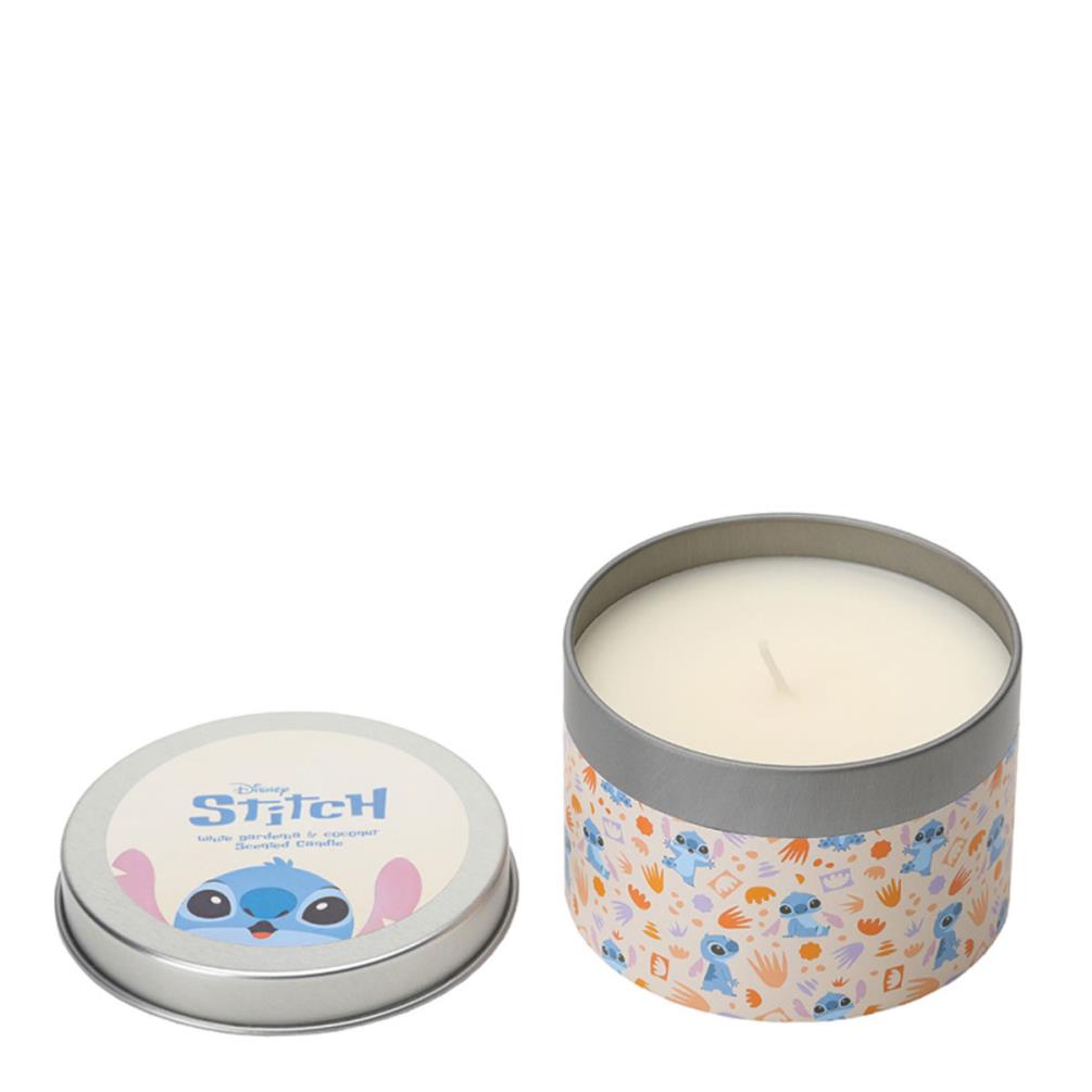 Disney Stitch White Gardenia & Coconut Tin Candle Extra Image 2